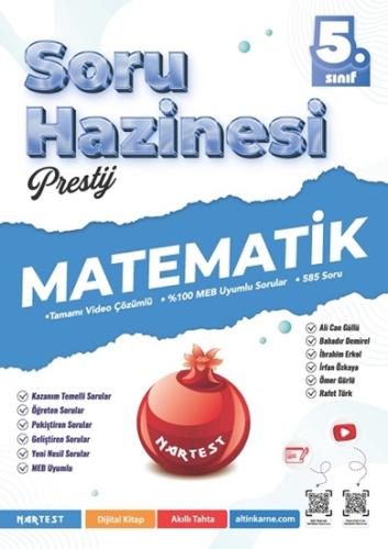 Nartest Yayınları 5. Sınıf Matematik Soru Hazinesi