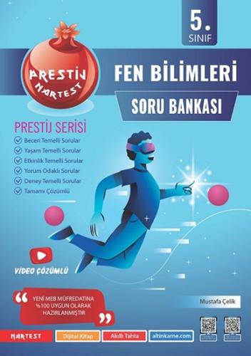 Nartest Yayınları 5. Sınıf Prestij Fen Bilimleri Soru Bankası