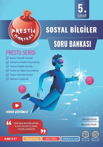 Nartest Yayınları 5. Sınıf Prestij Sosyal Bilgiler Soru Bankası