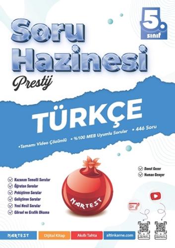 Nartest Yayınları 5. Sınıf Türkçe Soru Hazinesi