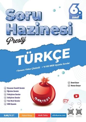 Nartest Yayınları 6. Sınıf Türkçe Soru Hazinesi