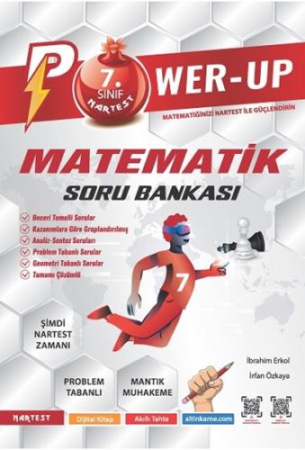 Nartest Yayınları 7. Sınıf Matematik Power Up Soru Bankası Nartest Yay