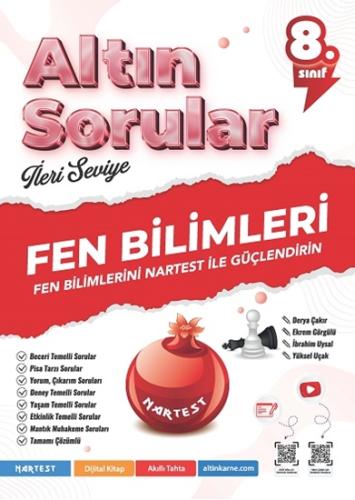 Nartest Yayınları 8. Sınıf Fen Bilimleri Power Up Soru Bankası Nartest