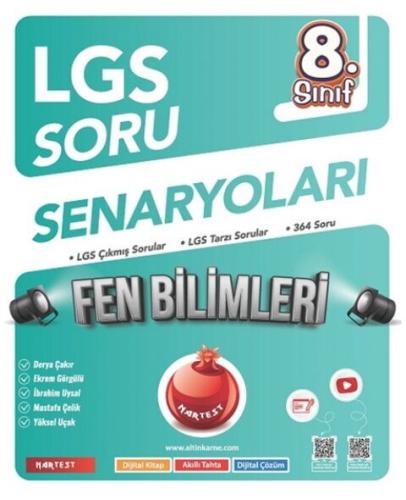 Nartest Yayınları 8. Sınıf Lgs Soru Senaryoları Fen Bilimleri