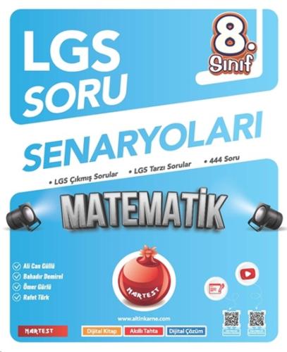 Nartest Yayınları 8. Sınıf LGS Matematik Soru Senaryoları Bahadır Demi