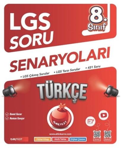 Nartest Yayınları 8. Sınıf Lgs Soru Senaryoları Türkçe