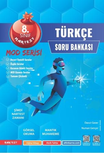 Nartest Yayınları 8. Sınıf Mod Türkçe Soru Bankası