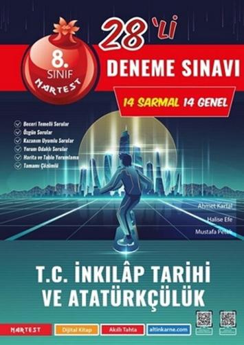 Nartest Yayınları 8. Sınıf Nar Tanesi T.C. İnkılap Tarihi Ve Atatürkçü