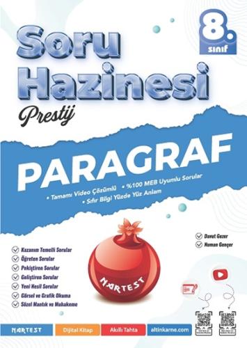 Nartest Yayınları 8. Sınıf Paragraf Soru Hazinesi