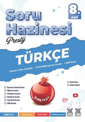 Nartest Yayınları 8. Sınıf Türkçe Mod Serisi Soru Bankası Nartest Yayı