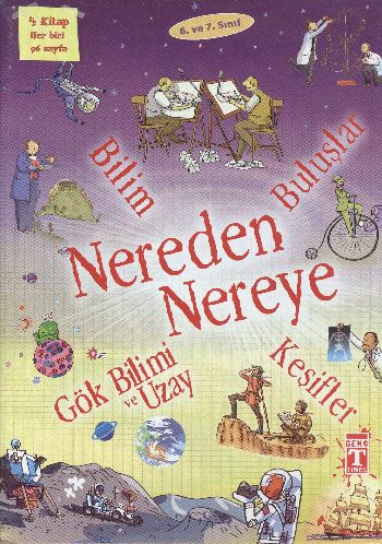 Nereden Nereye (4 Kitap Takım) %20 indirimli Anna Claybourne