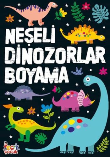 Neşeli Dinozorlar Boyama
