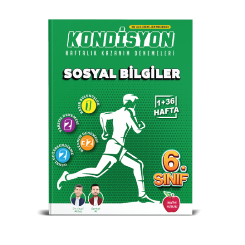 Newton Yayınları 6. Sınıf Sosyal Bilgiler Kondisyon Haftalık Kazanım Deneme