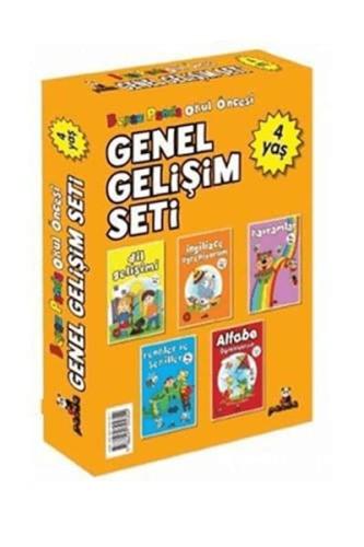 Okul Öncesi 4 Yaş Genel Gelişim Seti (5 Kitap) Afife Çoruk
