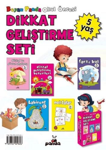 Okul Öncesi 5 Yaş Dikkat Geliştirme Seti (5 Kitap) Afife Çoruk
