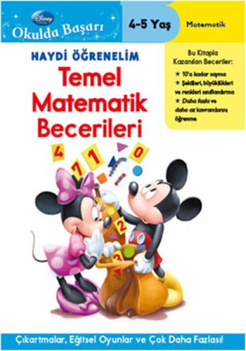 Okulda Başarı 12 - Haydi Öğrenelim Temel Matematik Becerileri (4-5 Yaş)