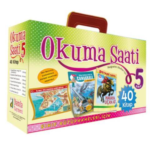 Okuma Saati Seti 5. Sınıf  (40 Kitap)