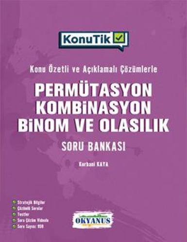 Okyanus KonuTik Permütasyon, Kombinasyon, Binom Ve Olasılık Soru Bankası