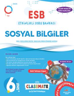 Okyanus Yayınları 6. Sınıf Classmate Sosyal Bilgiler Etkinlikli Soru Bankası