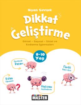 Okyanus Yayınları 8-10 Yaş Junior Master Dikkat Geliştirme Egzersizleri