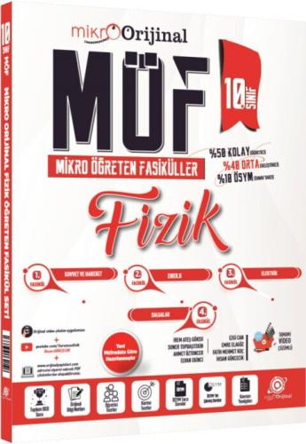 Orijinal Mikro 10. Sınıf Fizik MÖF Mikro Öğreten Fasiküller