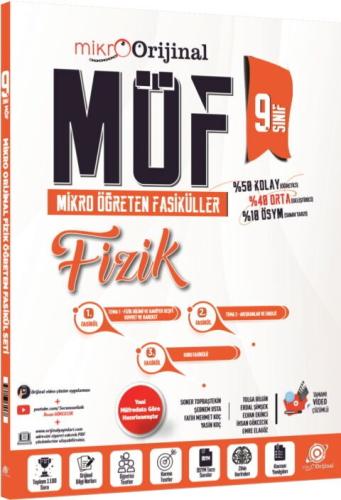 Orijinal Mikro 9. Sınıf Fizik MÖF Mikro Öğreten Fasiküller