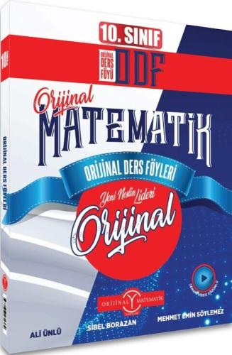 Orijinal Yayınları 10. Sınıf Matematik ODF Orijinal Ders Föyleri Ali Ü