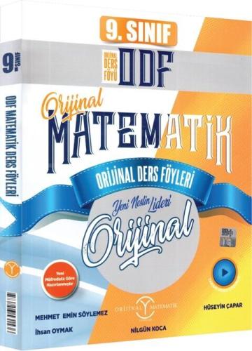 Orijinal Yayınları 9. Sınıf Matematik ODF KDT Seti