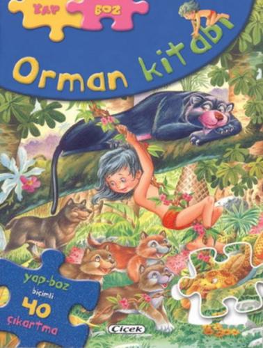 Orman Kitabı Yap-Boz Çıkartmalı Masallar 3