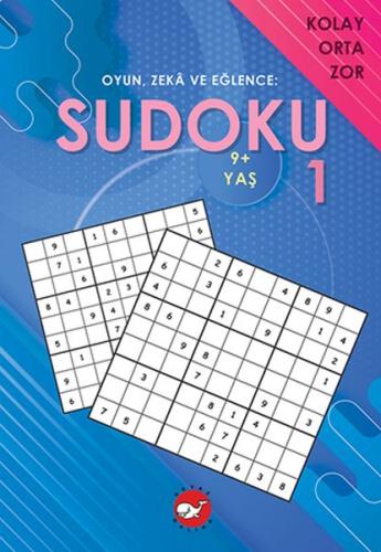Oyun, Zeka ve Eğlence: Sudoku 1 Kolay, Orta, Zor (9+ Yaş) %23 indiriml
