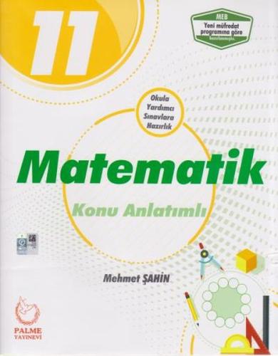 Palme 11. Sınıf Matematik Konu Anlatımlı (Yeni) Mehmet Şahin