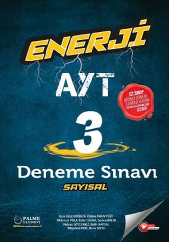 Palme Enerji Ayt Sayısal 3 Deneme Sınavı