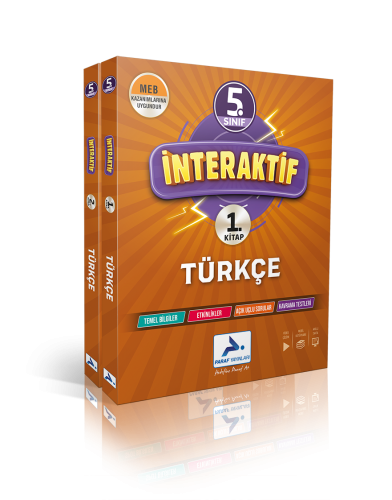 PARAF 5.SINIF İNTERAKTİF TÜRKÇE ETKİN.ÇALIŞMA KİT