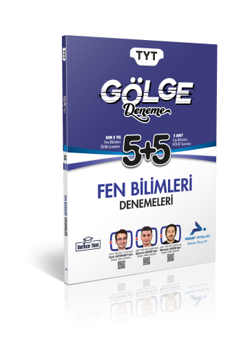 PARAF DERECE TİMİ TYT FEN BİL. GÖLGE DENEME 5+5