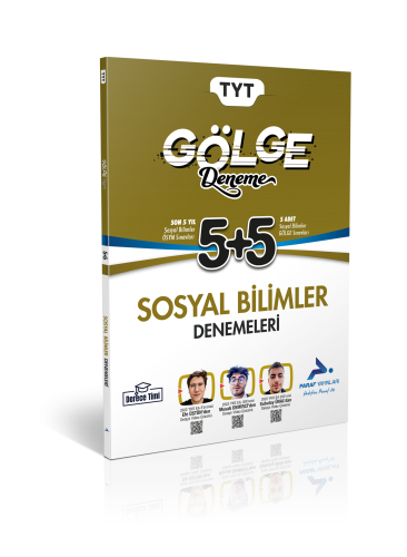 PARAF DERECE TİMİ TYT SOSYAL BİL.GÖLGE DENEME 5+5