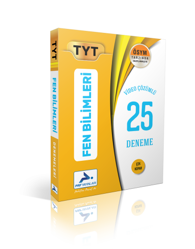 Tyt Fen Bilimleri Video Çözümlü 25 Branş Denemesi