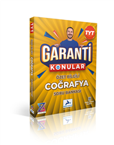 PARAF Z TAKIM TYT COĞRAFYA GARANTİ KONULAR SORU B.