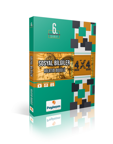 PAYLAŞIM 6.SINIF SOSYAL BİLGİ. ANLATIM MODÜLÜ - (ESKİ) - 2024-2025 (İADESİZ)