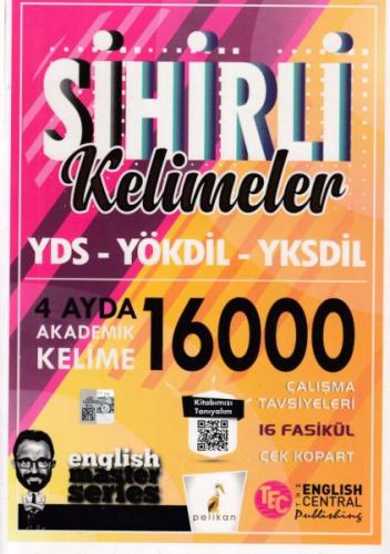 Pelikan Sihirli Kelimeler YDS - YÖKDİL - YKSDİL - 4 Ayda 16000 Akademik Kelime Çek Kopart 16 Fasikül