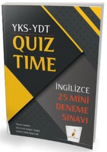 Pelikan YKS-YDT İngilizce Quiz Time 25 Mini Deneme Sınavı Özenç Morey
