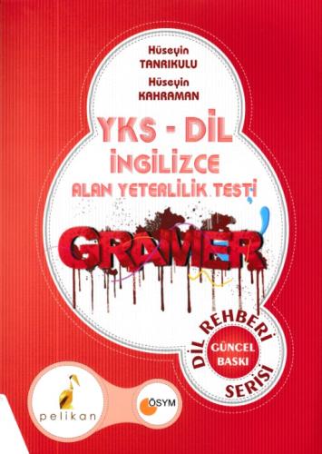 Pelikan YKSDİL İngilizce Alan Yeterlilik Testi Gramer Kitabı Dil Rehberi Serisi