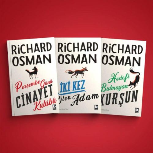 Perşembe Günü Cinayet Kulübü Serisi (3 Kitap Takım) Richard Osman