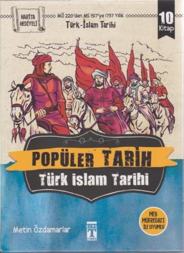 Popüler Tarih Türk İslam Tarihi Seti 10 Kitap Metin Özdamarlar