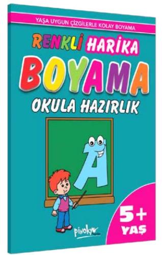 Renkli Harika Boyama Okula Hazırlık (5+Yaş) %30 indirimli Murat Sevinç