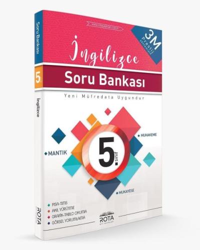 Rota 5. Sınıf İngilizce Soru Bankası 3M Prestij (Yeni)