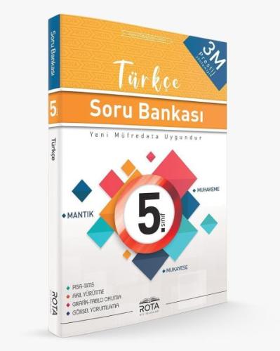 Rota 5. Sınıf Türkçe Soru Bankası 3M Prestij(Yeni)