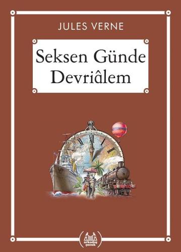 Seksen Günde Devrialem - Gökkuşağı Cep Kitap Jules Verne