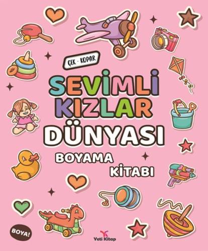Sevimli Kızlar Dünyası Boyama Kitabı Feyyaz Ulaş