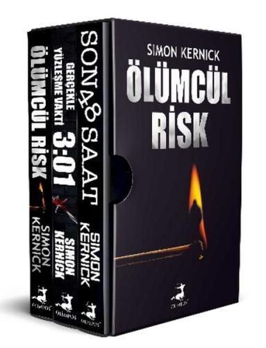 Simon Kernick Seti - Geri Sayım Başladı - 3 Kitap Takım Simon Kernick