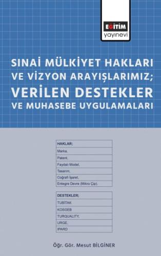 Sınai Mülkiyet Hakları ve Vizyon Arayışlarımız; Verilen Destekler ve Muhasebe Uygulamaları